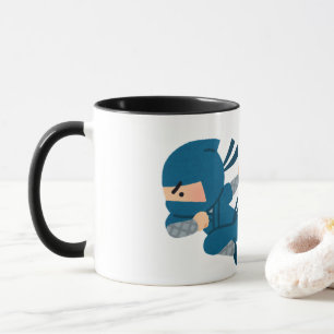 Süße Ninja-Tasse   Lustige Cartoon-Ninja-Kaffeetas Tasse