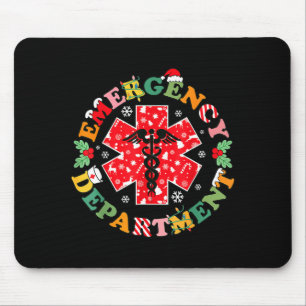 Süße Notaufnahme Weihnachten Er Krankenschwester S Mousepad