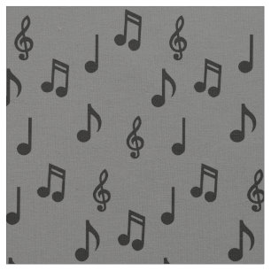 Süße Noten Musiker Lehrer Stoff