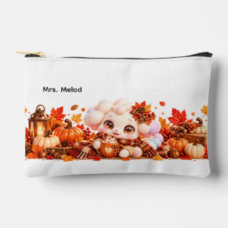 Süße Nubi-Herbst-Make-up-Tasche editierbar Zubehörtasche