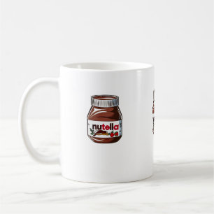 Süße Nutella Kaffeetasse