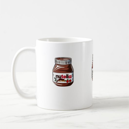 Süße Nutella Kaffeetasse (Links)