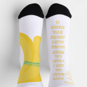 Süße Obstkunst / Tropische Food-Ästhetik Socken