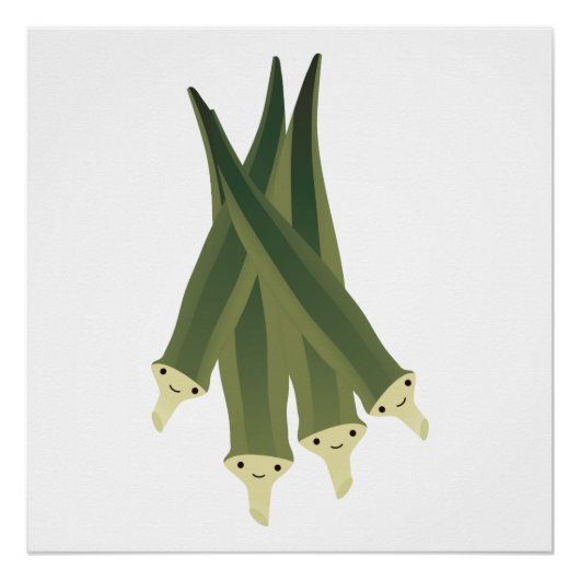 Süße Okra Poster (Vorderseite)