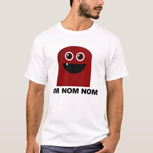 Süsse OM Nom Nom T-Shirt (Vorderseite)