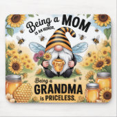 Süße Oma-Gnom-Tumbler Mousepad (Vorne)