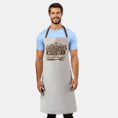 Süße Oma Küchen Wortkunst Schürze (Getragen)