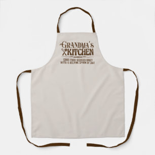 Süße Oma Küchen Wortkunst  Schürze