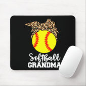 Süße Oma Lustiger Leopard Oma Mousepad (Mit Mouse)