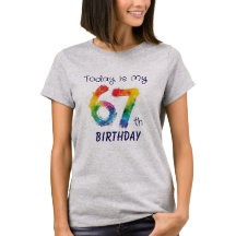 Süße Omas 67. Geburtstag Personalisieren