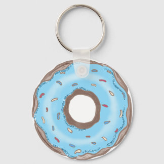 Süße One Boy Blue Donut Geburtstagsgeschenke Butto Schlüsselanhänger