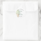 Süße One Labels, Schatz Eins, Eiscreme Runder Aufkleber (Tasche)