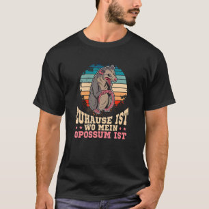 Süße Opossum-Beuteltiere Biologe Wildtierbiologie  T-Shirt