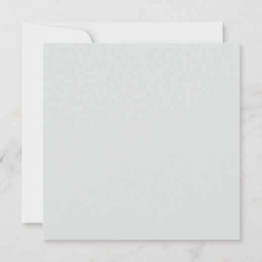 Süsse | Orange Baby Dusche Einladung (Rückseite)