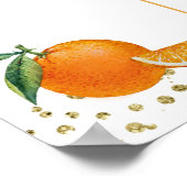 Süsse Orange Citrus Geschlecht enthüllt Abstimmung Poster (Ecke)