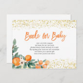 Süsse Orange Citrus Kinderbucheintragungskarte Postkarte (Vorne/Hinten)