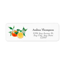 Süsse | Orange Citrus | Rücksendeadresse