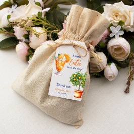 Süsse Orange Citrus Summer Ice Cream Baby Dusche Geschenkanhänger