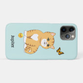 Süße orange getigerte Kätzchen Katze Case-Mate iPhone Hülle (Rückseite (Horizontal))