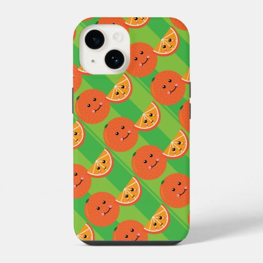 Süße orange iPhone-Hülle iPhone Hülle (Rückseite)