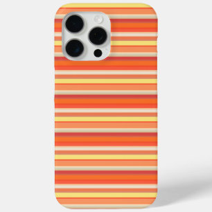 Süße orange-rote Streifen Case-Mate iPhone Hülle
