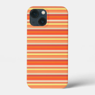 Süße orange-rote Streifen Case-Mate iPhone Hülle