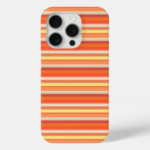 Süße orange-rote Streifen Case-Mate iPhone Hülle