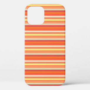 Süße orange-rote Streifen Case-Mate iPhone Hülle