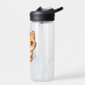 Süße Orange Tabby Katzen Wasserflasche Trinkflasche (Links)