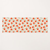 Süße Orangen süßes Fruchtmuster  Yogamatte (Vorderseite (Horizontal))