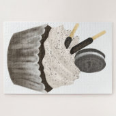 Süße Oreo-Cupcake-Puzzles Puzzle (Horizontal)