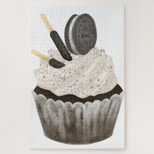 Süße Oreo-Cupcake-Puzzles Puzzle