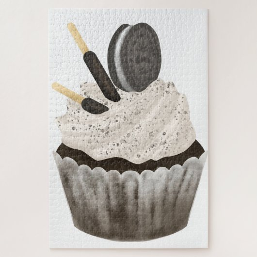 Süße Oreo-Cupcake-Puzzles Puzzle (Vertikal)