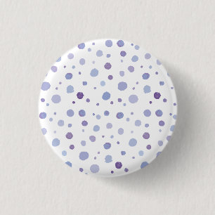 Süße organische Pinselstrich-Punkt-Kunst Button