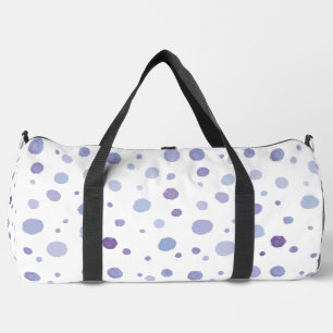 Süße organische Pinselstrich-Punkt-Kunst Duffle Bag