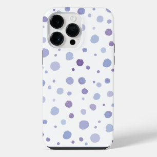 Süße organische Pinselstrich-Punkt-Kunst iPhone 14 Pro Max Hülle
