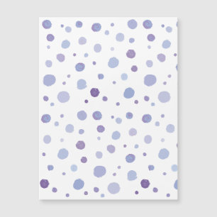 Süße organische Pinselstrich-Punkt-Kunst Magnetkarte