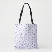 Süße organische Pinselstrich-Punkt-Kunst Tasche (Vorderseite)