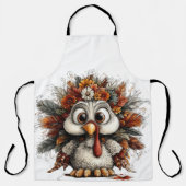 SÜSSE ORIGINELLE HERBST THANKSGIVING PUTER SCHÜRZE (Vorderseite)