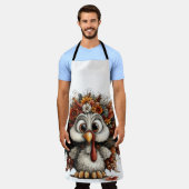 SÜSSE ORIGINELLE HERBST THANKSGIVING PUTER SCHÜRZE (Getragen)