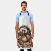 SÜSSE ORIGINELLE HERBST THANKSGIVING PUTER SCHÜRZE (Getragen)
