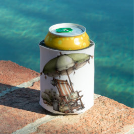 SÜSSE ORIGINELLE SOMMERSTRANDSZENE DOSENKÜHLER