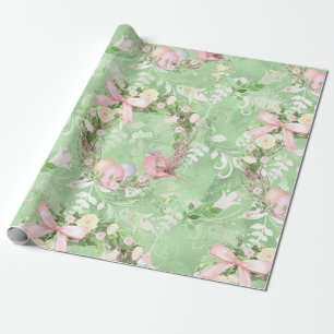 Süße Oster-Vögel Geschenkpapier