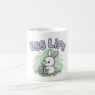 Süße Ostereier-Lebens-Hasen-Kunst Kaffeetasse