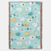 Süße Ostereier Muster Kawaii Pastell Eier Decke (Vorderseite Vertikal)
