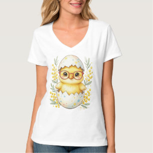 Süße Osterglaschencikade Mimosa-Blüte T-Shirt