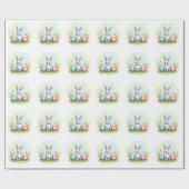 Süße Osterhase Sammlung Geschenkpapier (Flach)