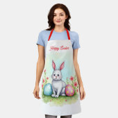 Süße Osterhase Sammlung Schürze (Getragen)