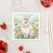 Süße Osterhase Servietten Cocktail (Beispiel)