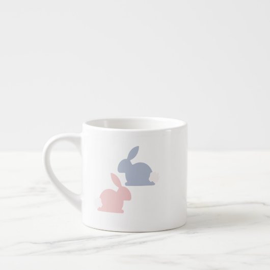 Süße Osterhasen Espressotasse (Links)